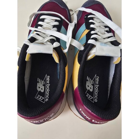 New Balance 237 Sneakers Men 9.5 Colorblock Retro Running Shoes Streetwear